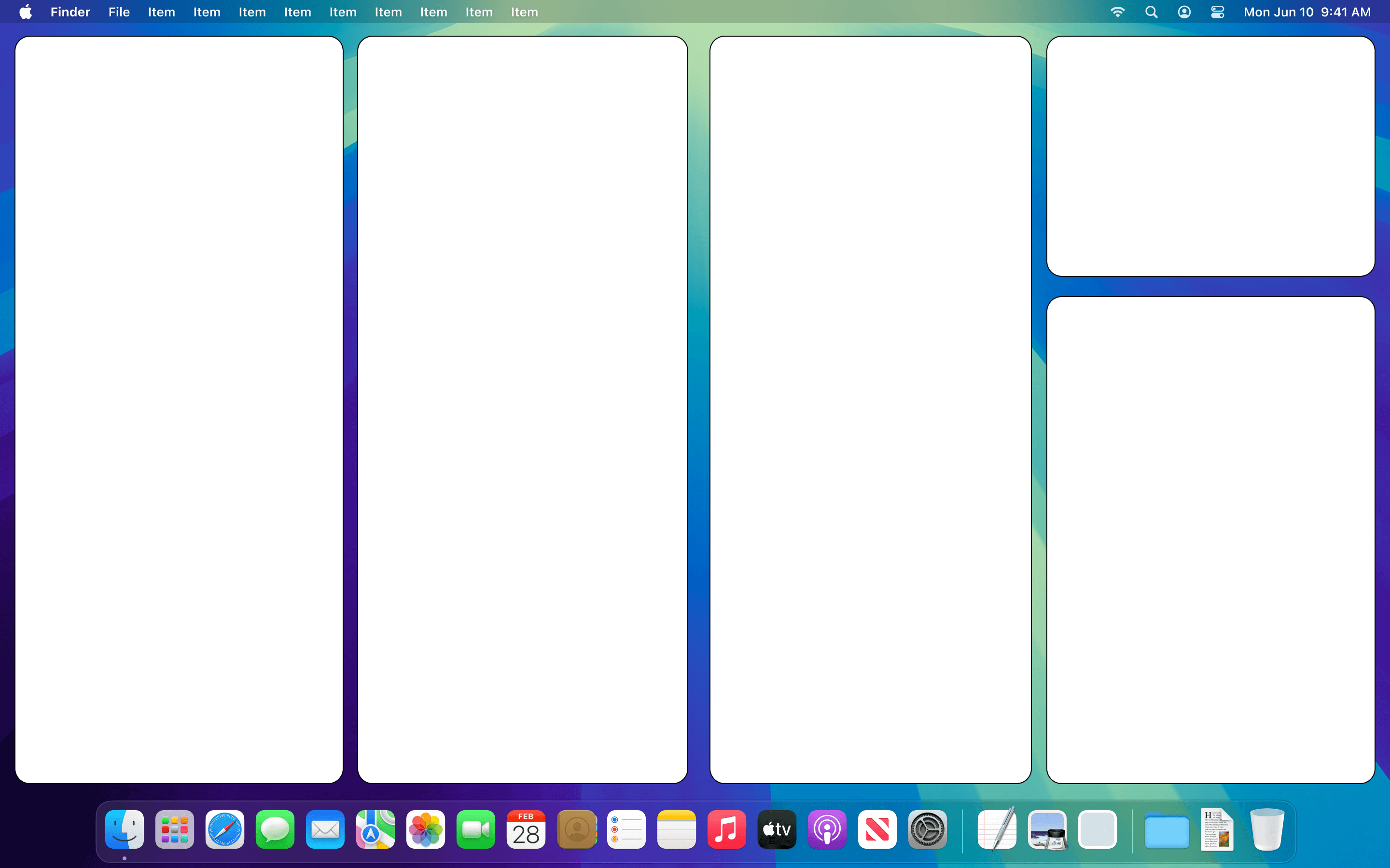 Tile layout 2