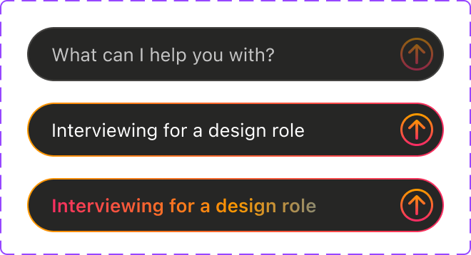 Input component