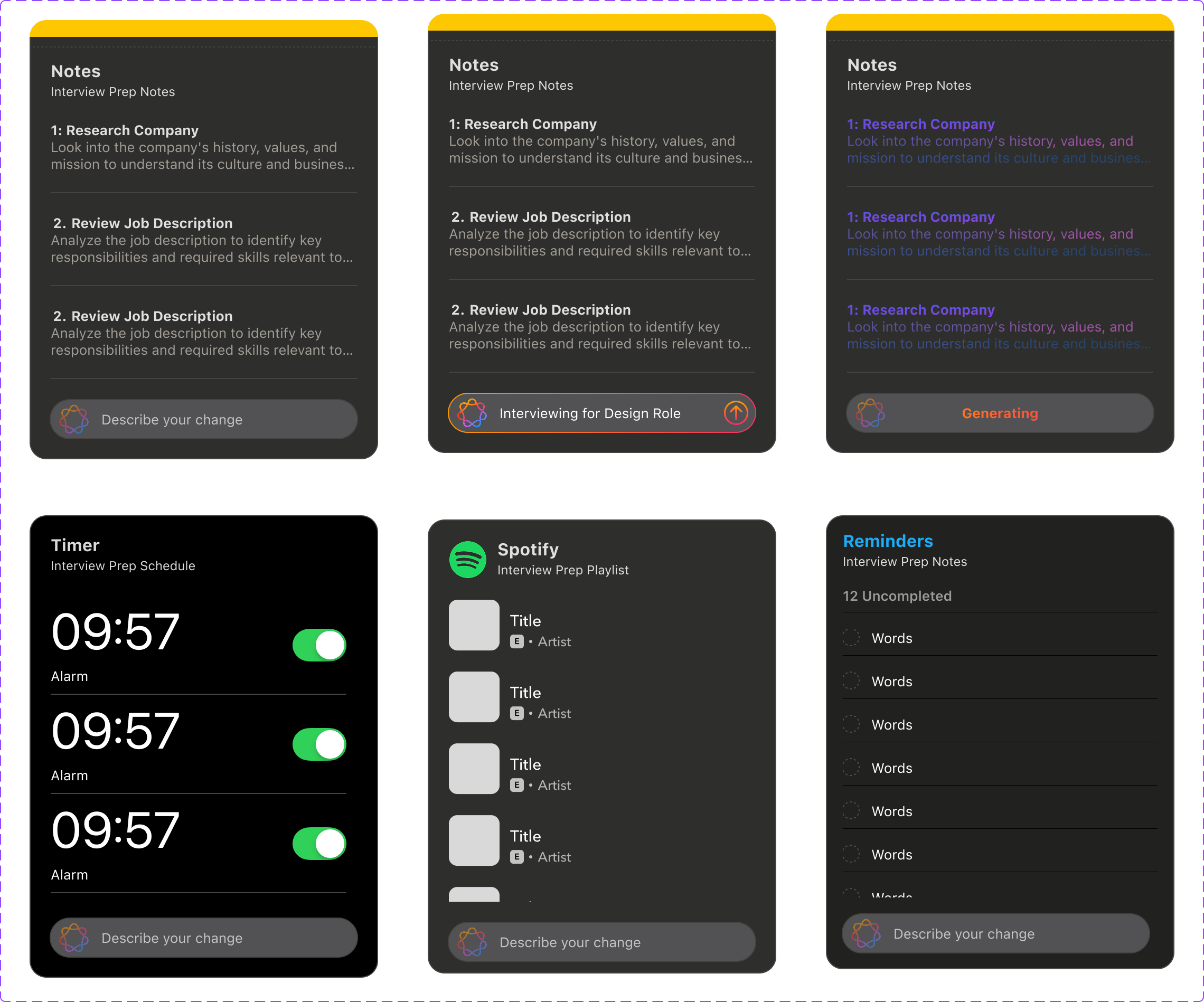 Tiles component