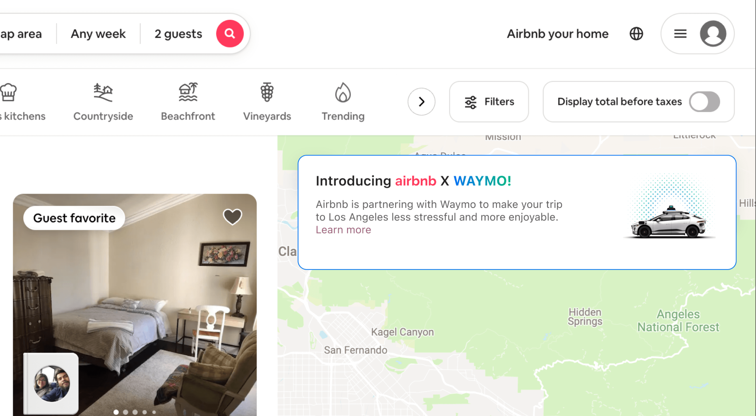 Tile on Location Page